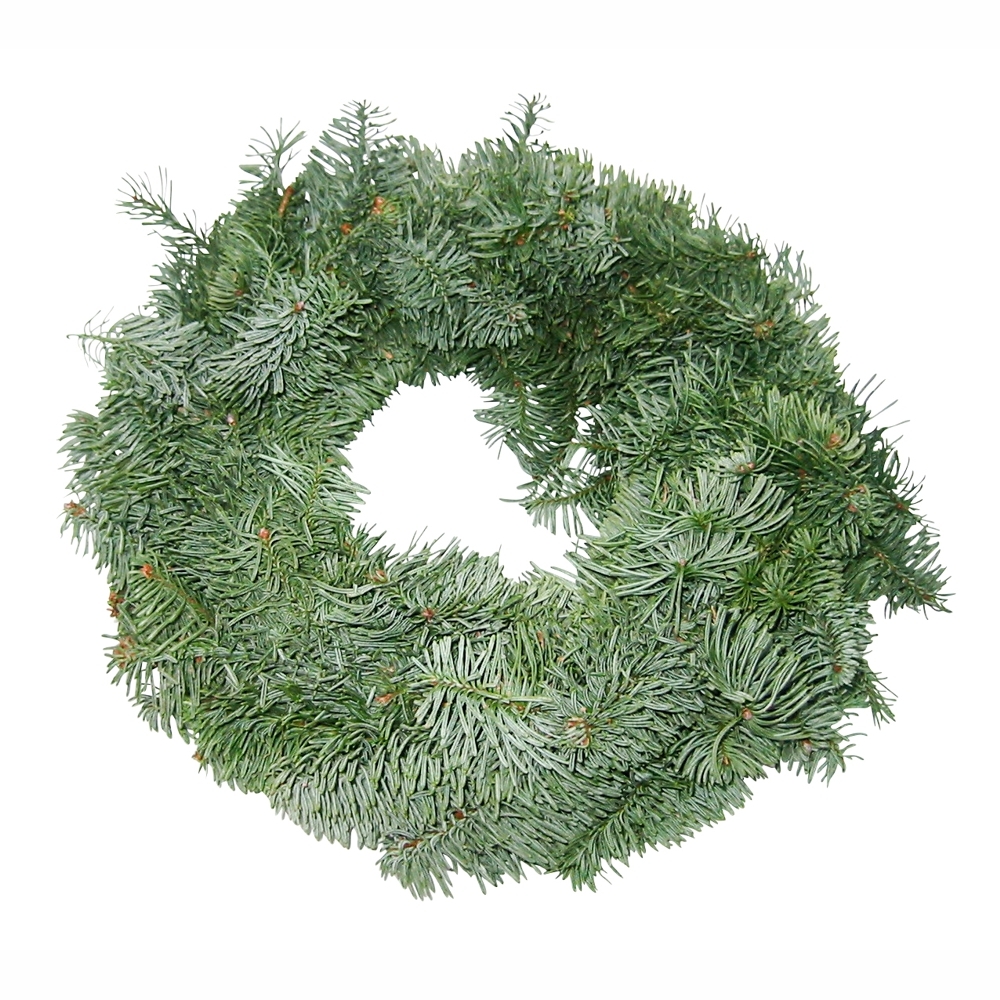 Adventskranz undekoriert aus Tannenzweigen Ø 30 cm