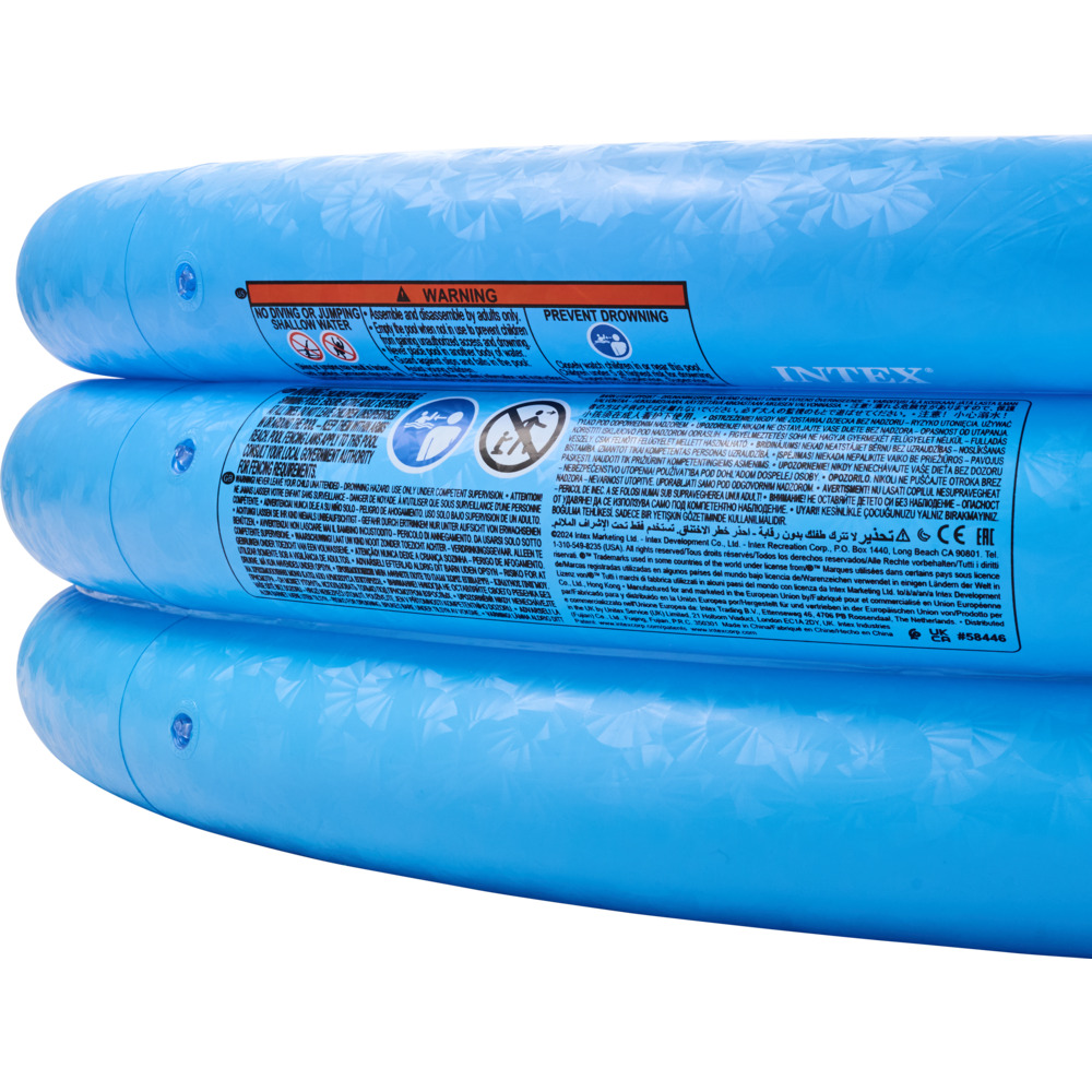 INTEX&reg; Pool 3-Ring "Crystal Blue" &Oslash; 168 x 38 cm image number 3