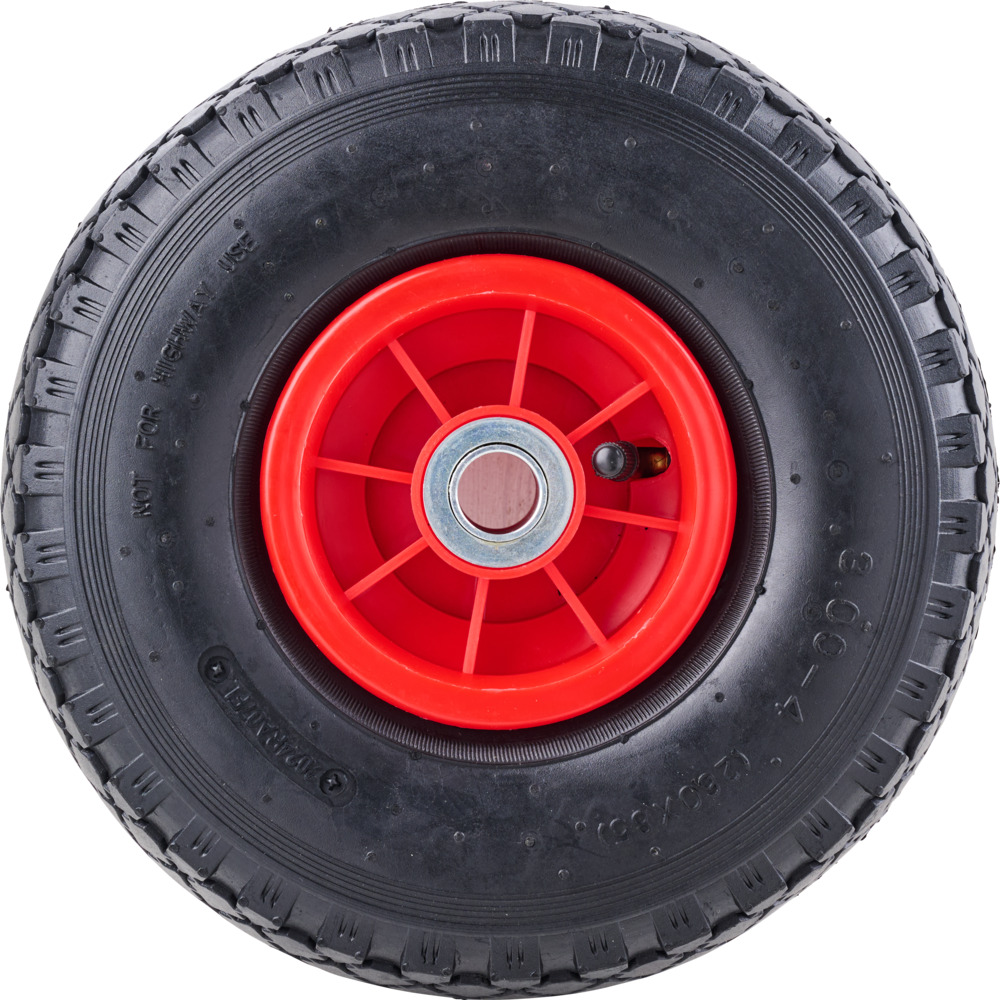 Sackkarrenrad &Oslash;260 mm 3.00-4" mit Kunststofffelge, luftbereift image number 1