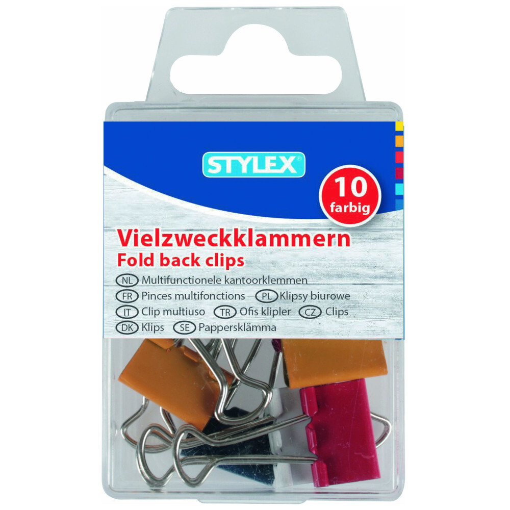 Vielzweckklammern, 10 Stück 19 mm aus Metalldraht
