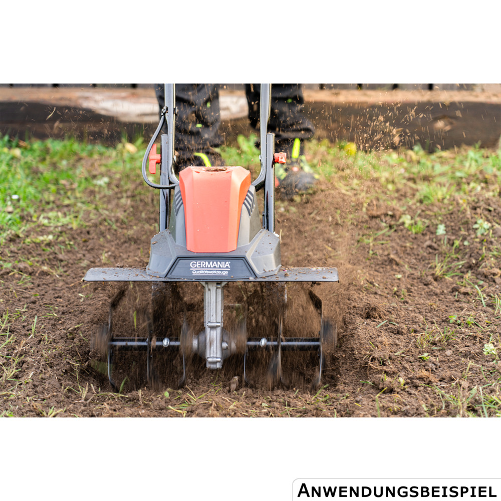 GERMANIA® Motorhacke 1500 W klappbar mit 24 Messern image number 11