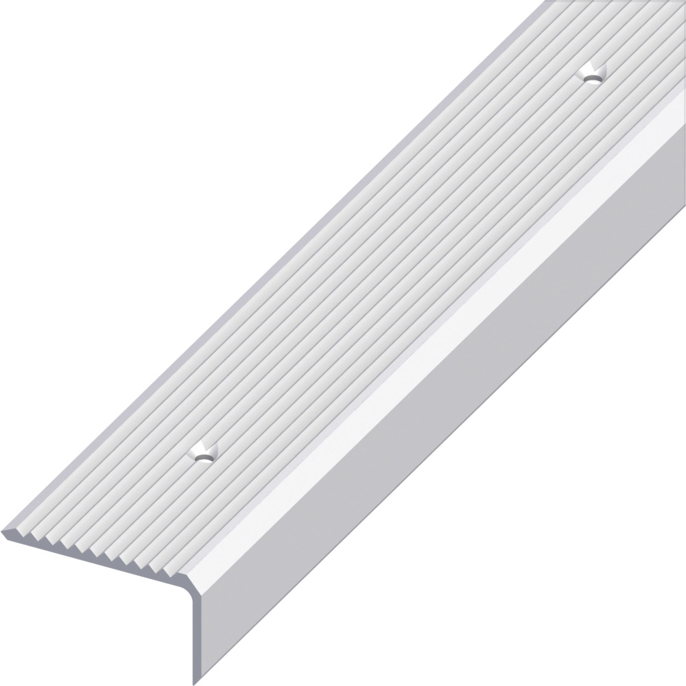 Treppen-Profil schmal 200 x 4,1 x 2,3 cm aus Aluminium silber image number 0