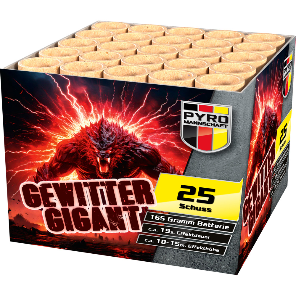 Feuerwerksbatterie "Gewitter Gigant"