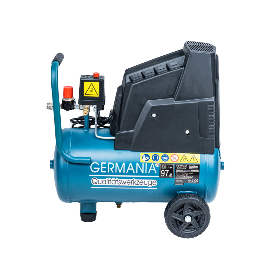 GERMANIA® Kompressor Typ 190/08/24, ölfrei, 24 Liter, 8 bar image number 3