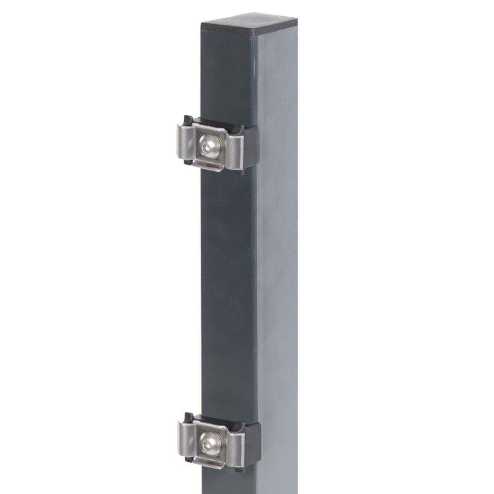 Zaunpfosten für Doppelstabmatte 60 x 40 x 1750 mm, anthrazit image number 1