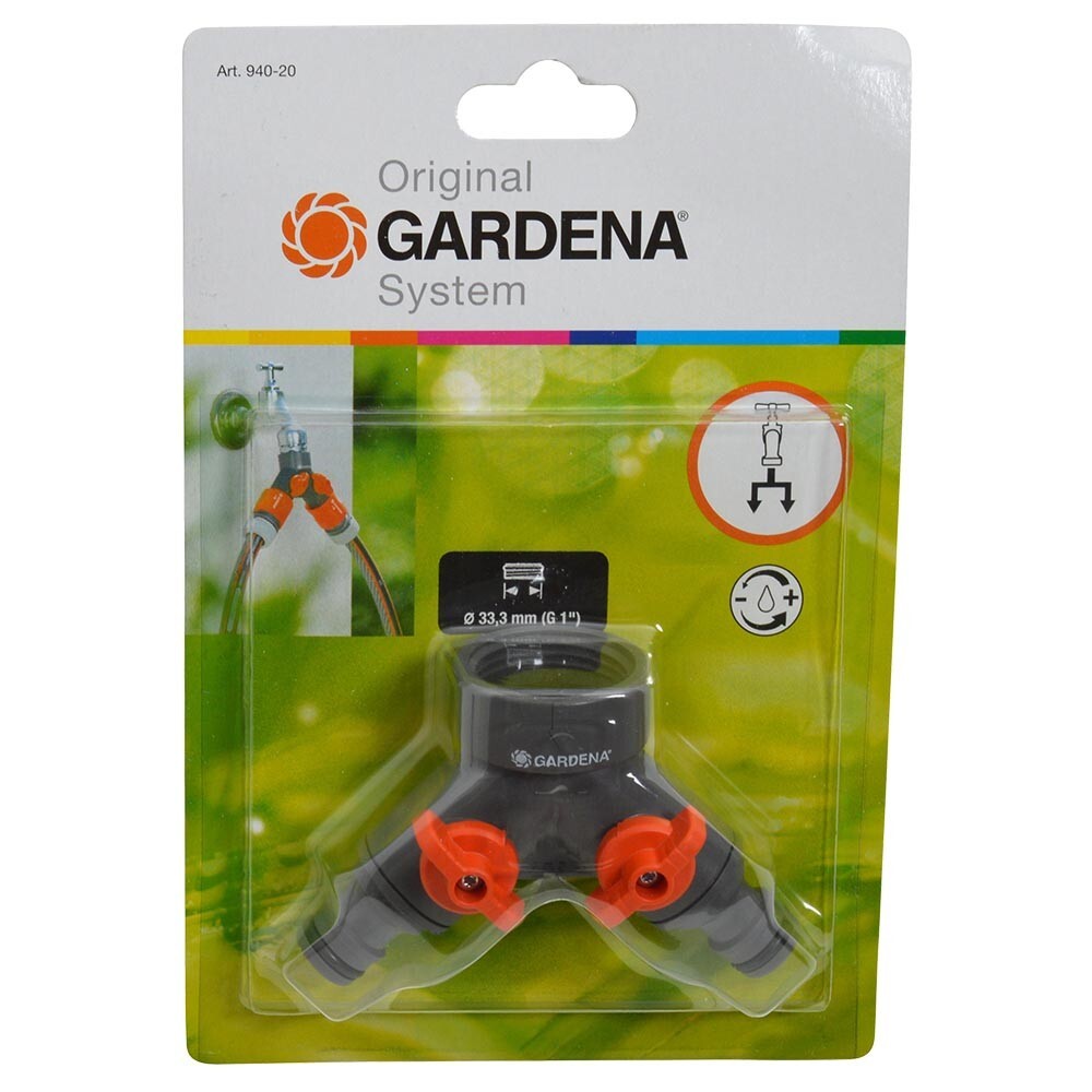 Gardena 2-Wege-Verteiler G1-Gewinde image number 0
