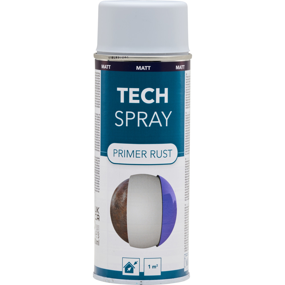 Tech Spray Rostschutz 400 ml grau image number 0