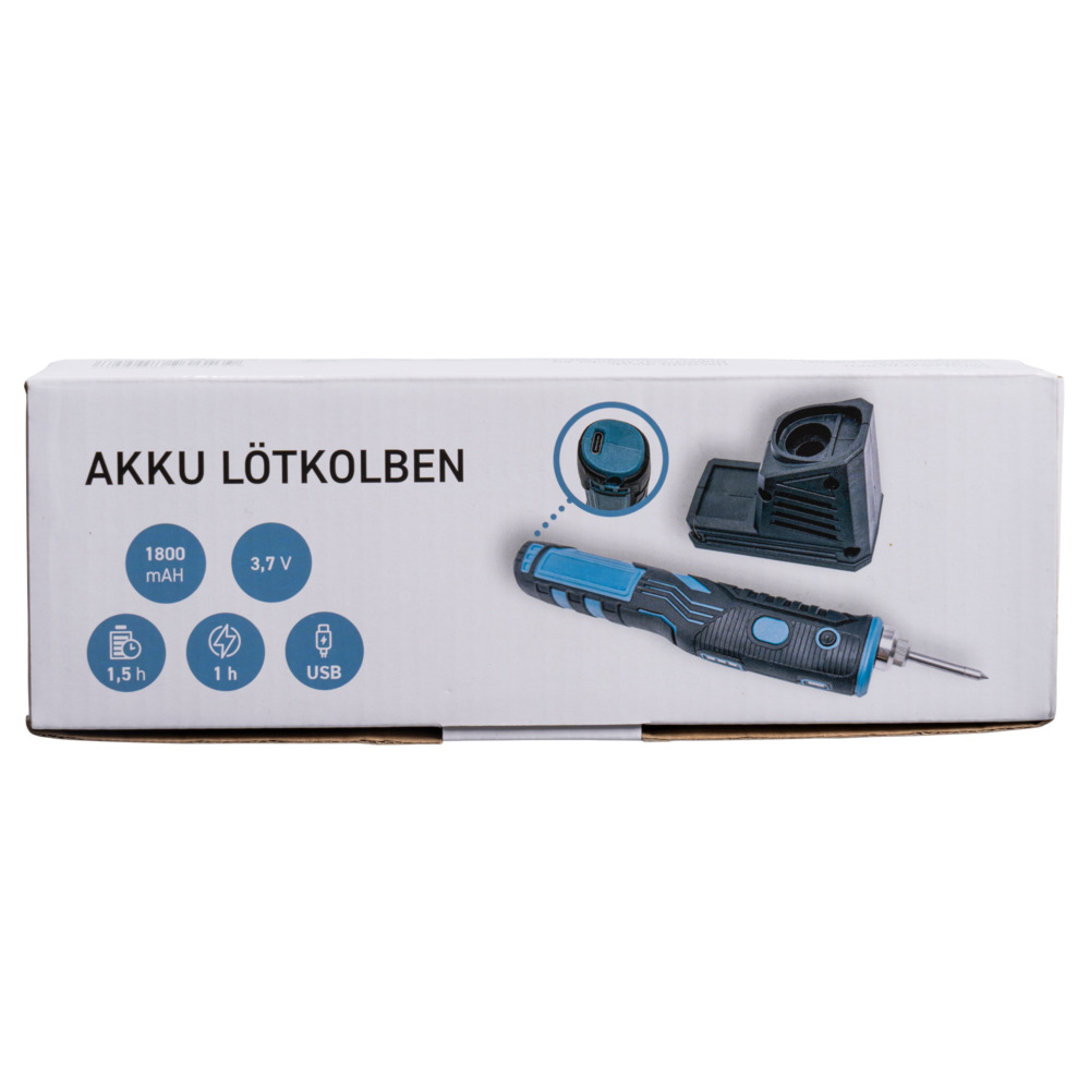 Akku- Lötkolben 3,7 V mit Zubehör image number 6
