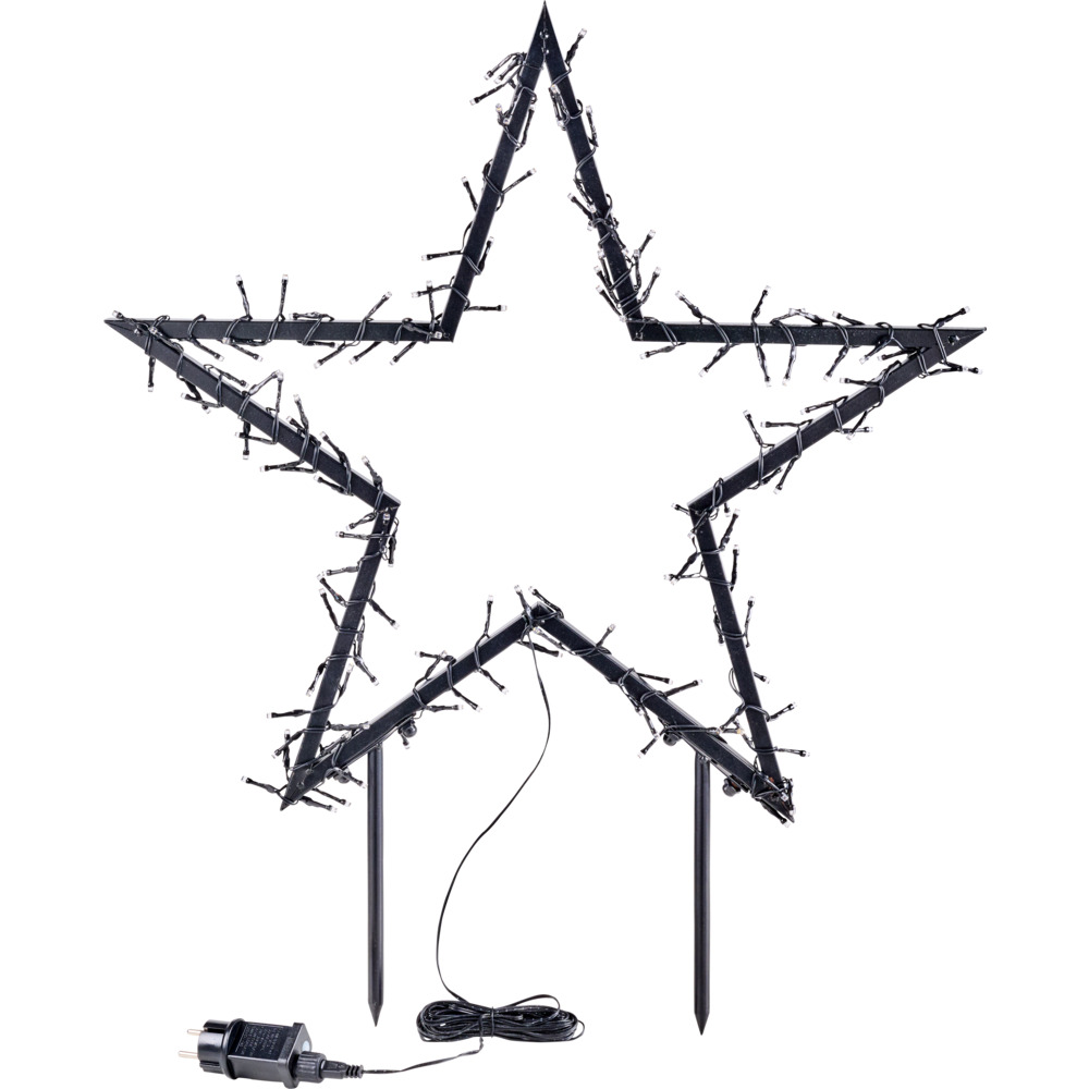 Gartenstecker Stern mit 150 LEDs 60 x 73 cm image number 1