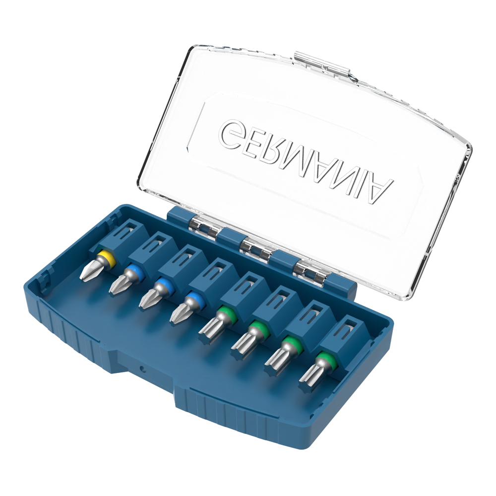 GERMANIA® Bit-Satz 8-teilig mit Aufbewahrungsbox
