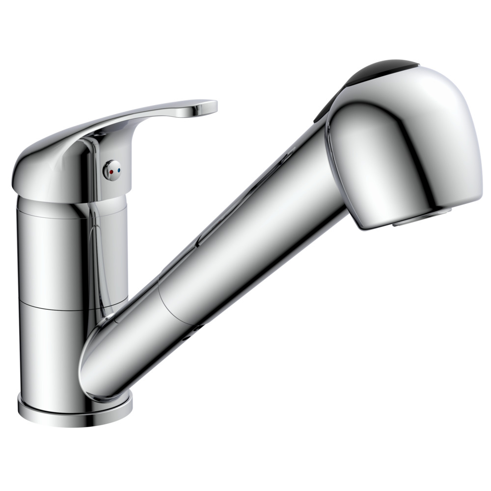 Spültischarmatur Grande Vita Classic ausziehbar Stand 3/8" chrom