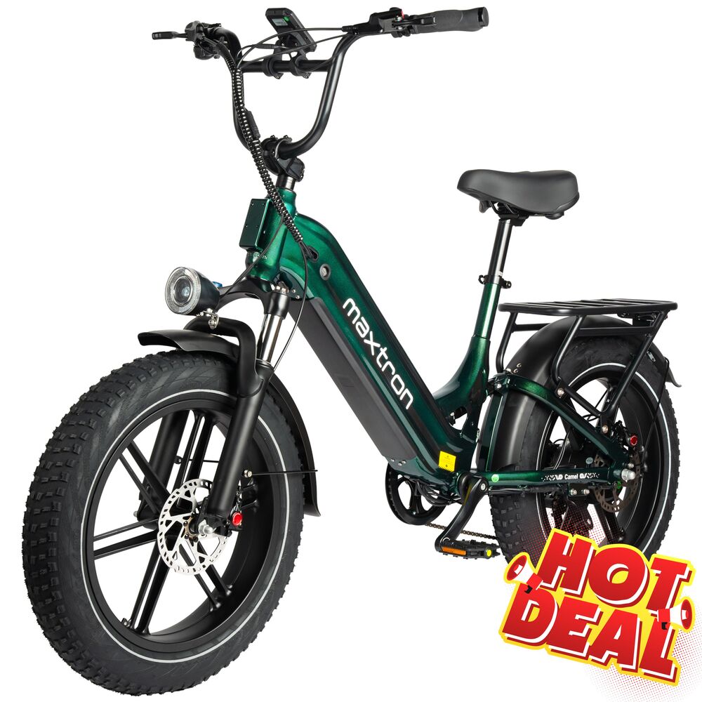 maxtron Offroad-E-Bike "Camel" 20" gr&uuml;n
