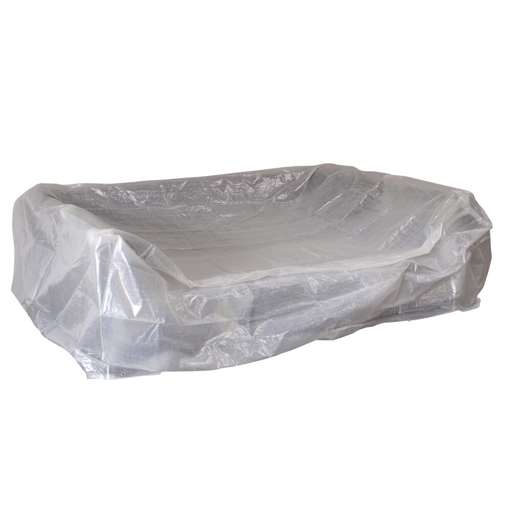 Abdeckhaube für Loungeset Manacor, 245 x 165 x 80 cm, Transparent