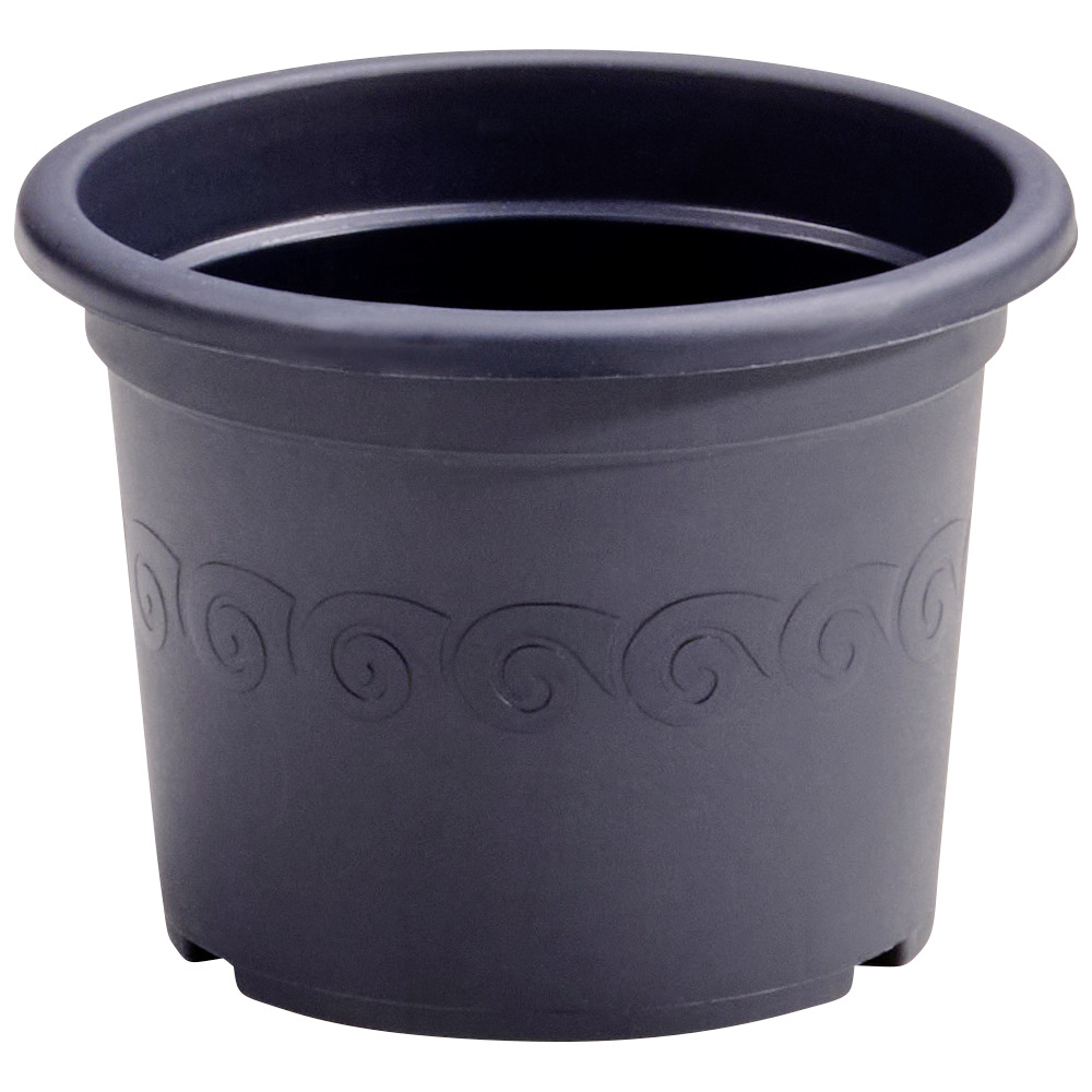 Prosperplast Blumentopf Plastica Ø 15 cm in anthrazit