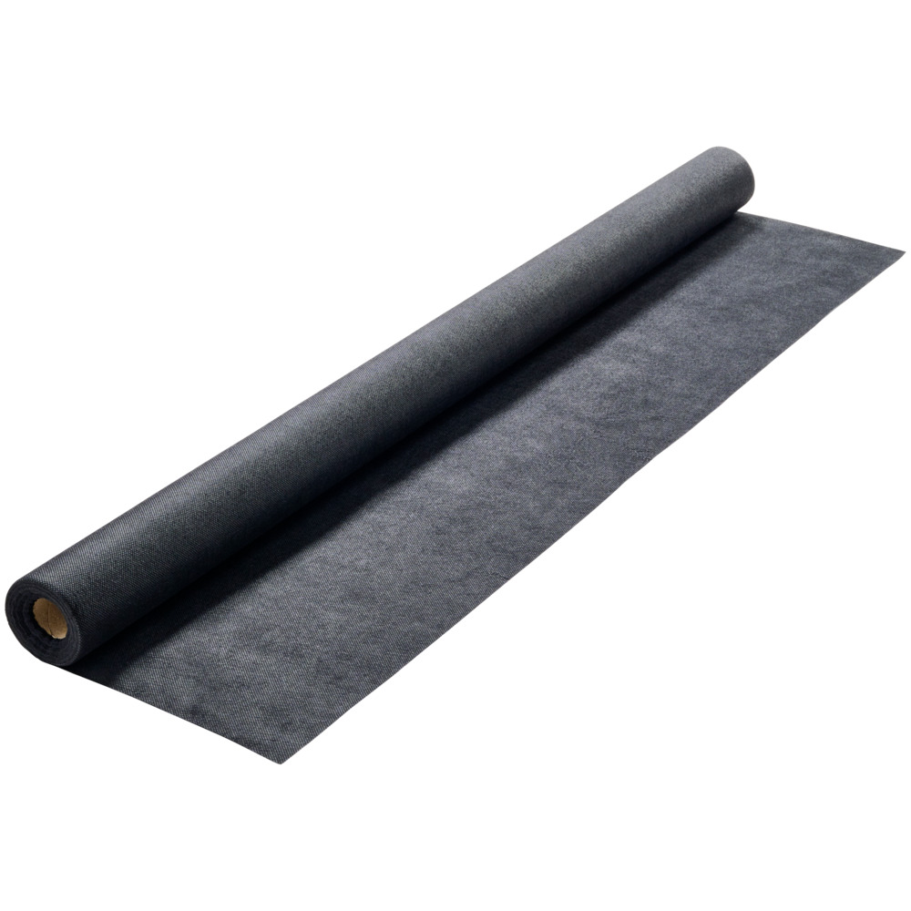 Unkrautvlies 1x12 m aus Polypropylen 50g/m² in der Farbe schwarz image number 3