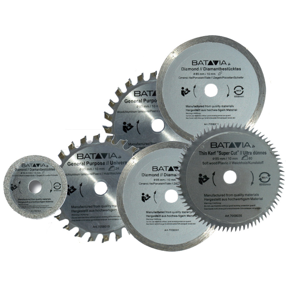 Sägeblatt Set 6-teilig für Maxx Saw Sägen mit Koffer image number 1