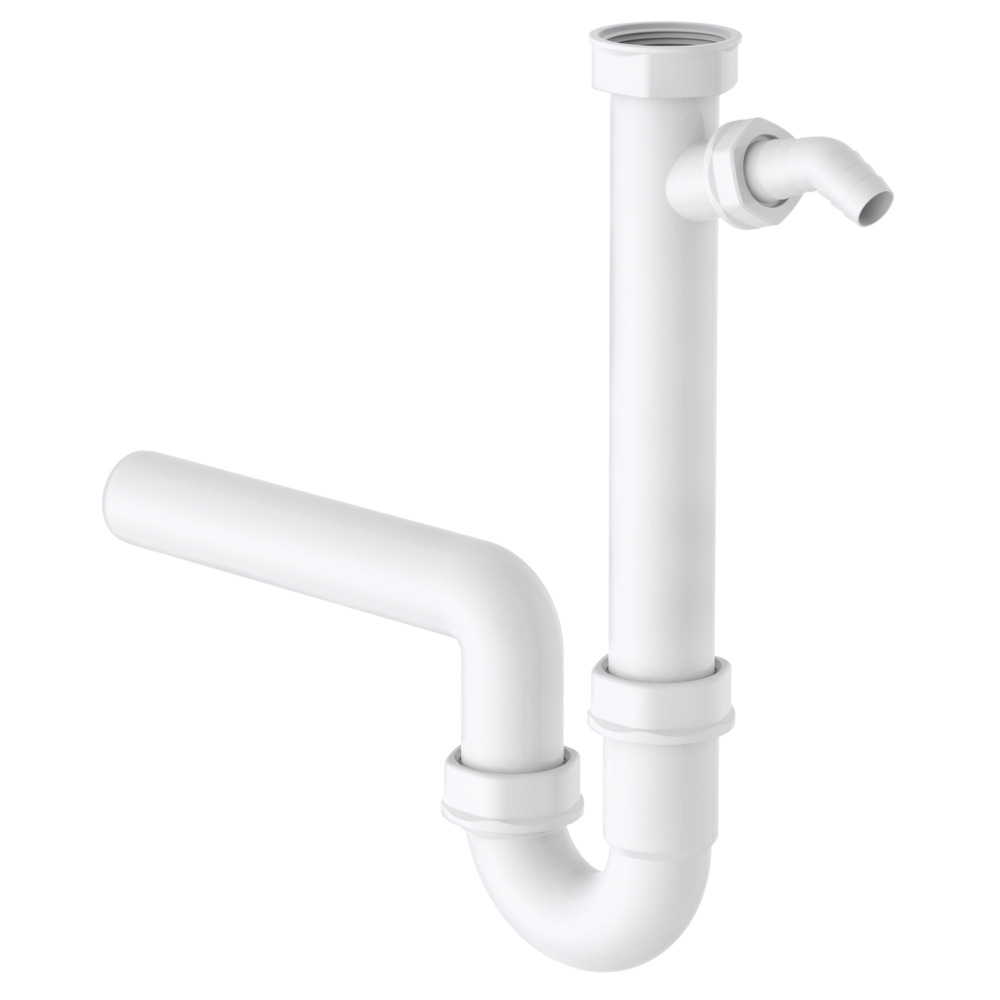Röhren-Siphon 1-1/2'' x 3/4" x 40 mm