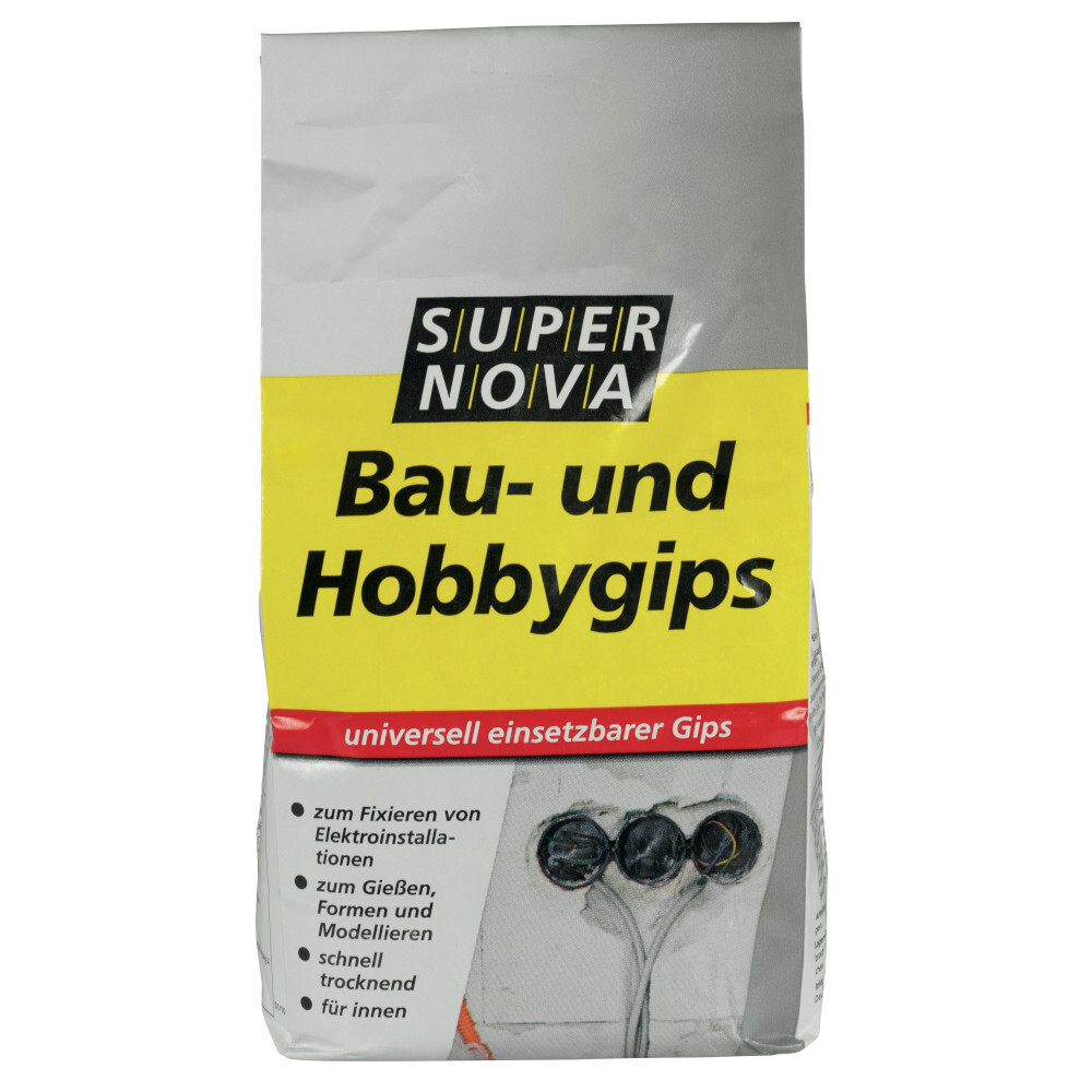 Bau- und Hobbygips 1,5 kg image number 0