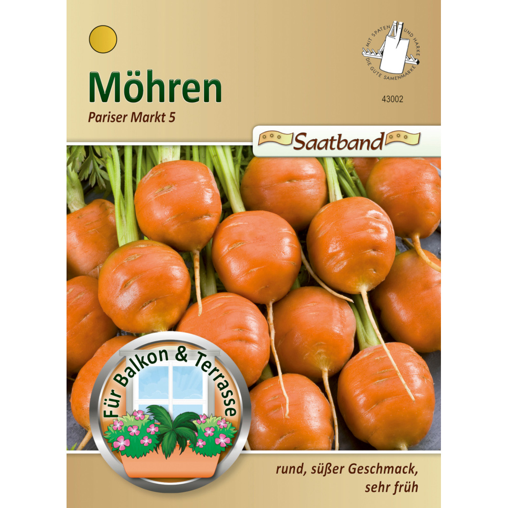 Saatband M&ouml;hren Pariser Markt ca. 2 laufende Meter image number 0