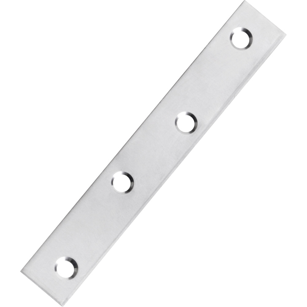 Flachverbinder 100 x 15 mm Edelstahl für Holzverbindungen