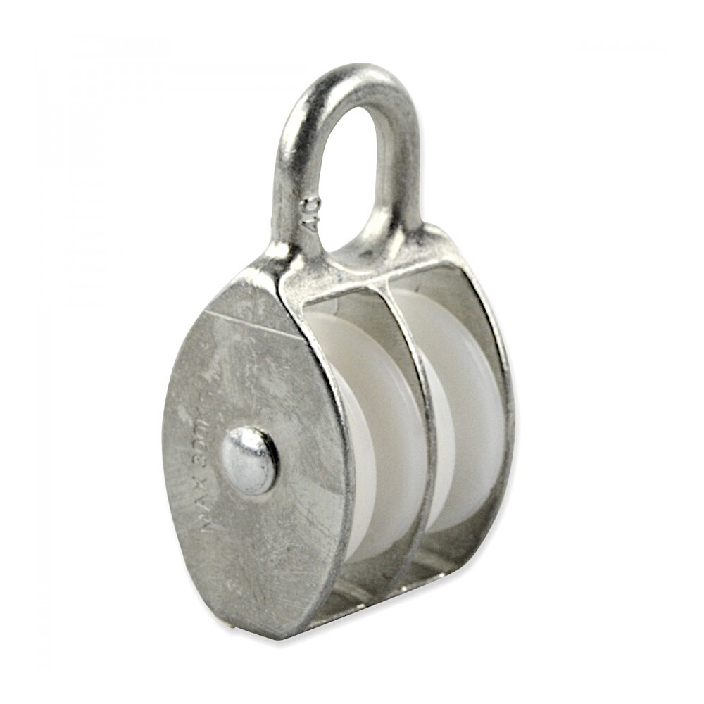Blockseilrolle 40 mm doppelt