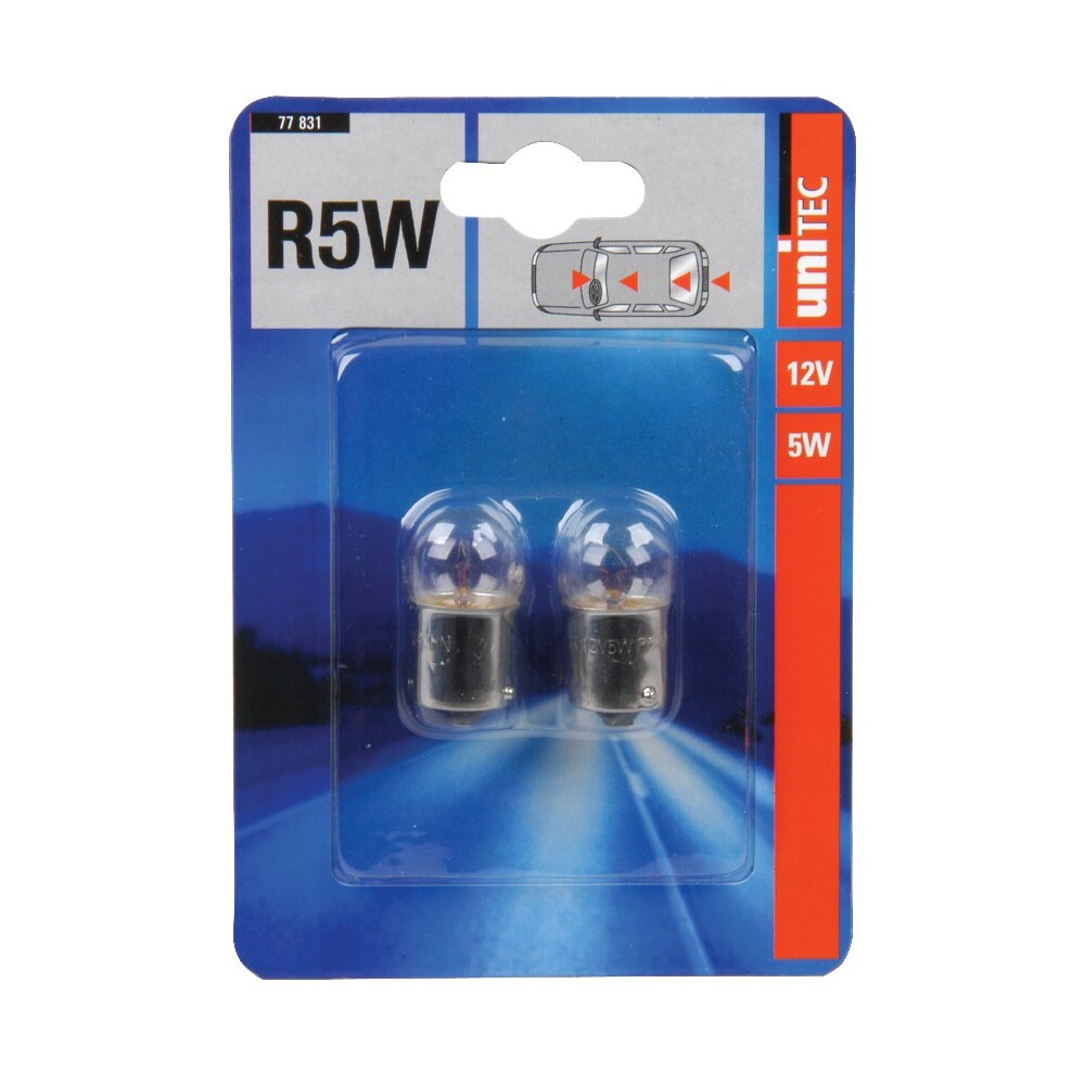Kugellampe R5W, 2 Stück, 12V, 5W image number 0