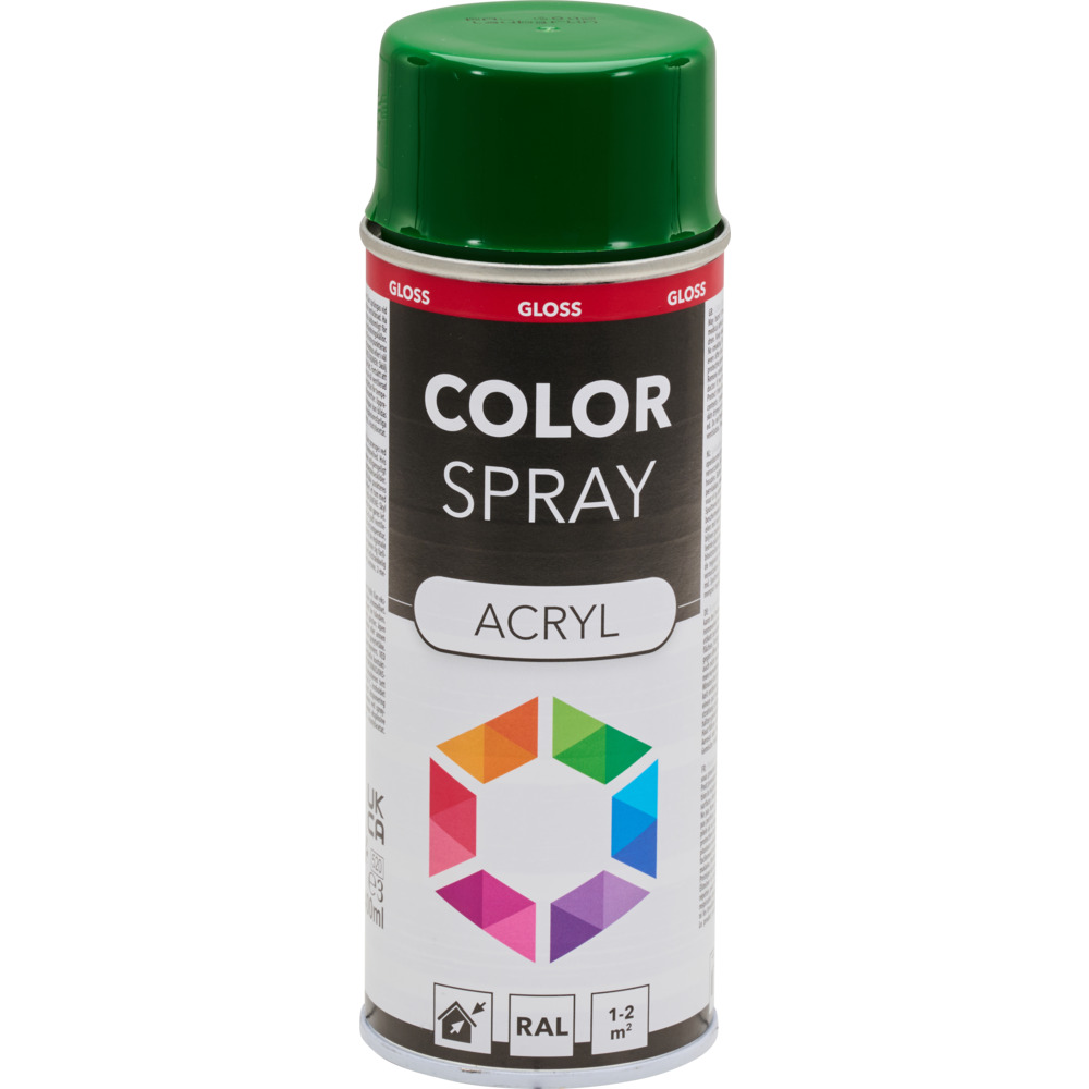 Lackspray glänzend 400 ml Acryl RAL 6002 laubgrün image number 1
