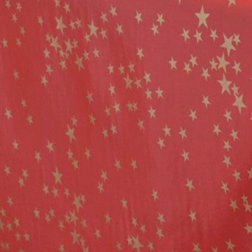 Wachstuch X-Mas 1,40m Stelline rot
