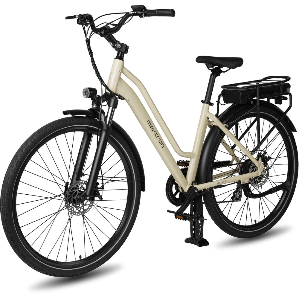 City E-Bike Maxtron "Urban 7" 28" creme-wei&szlig;