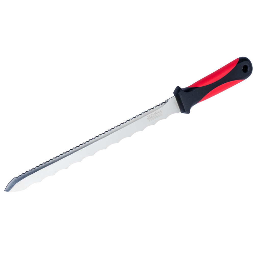 GERMANIA® Dämmstoffmesser 280 mm mit Sägeschliff und Wellenschliff