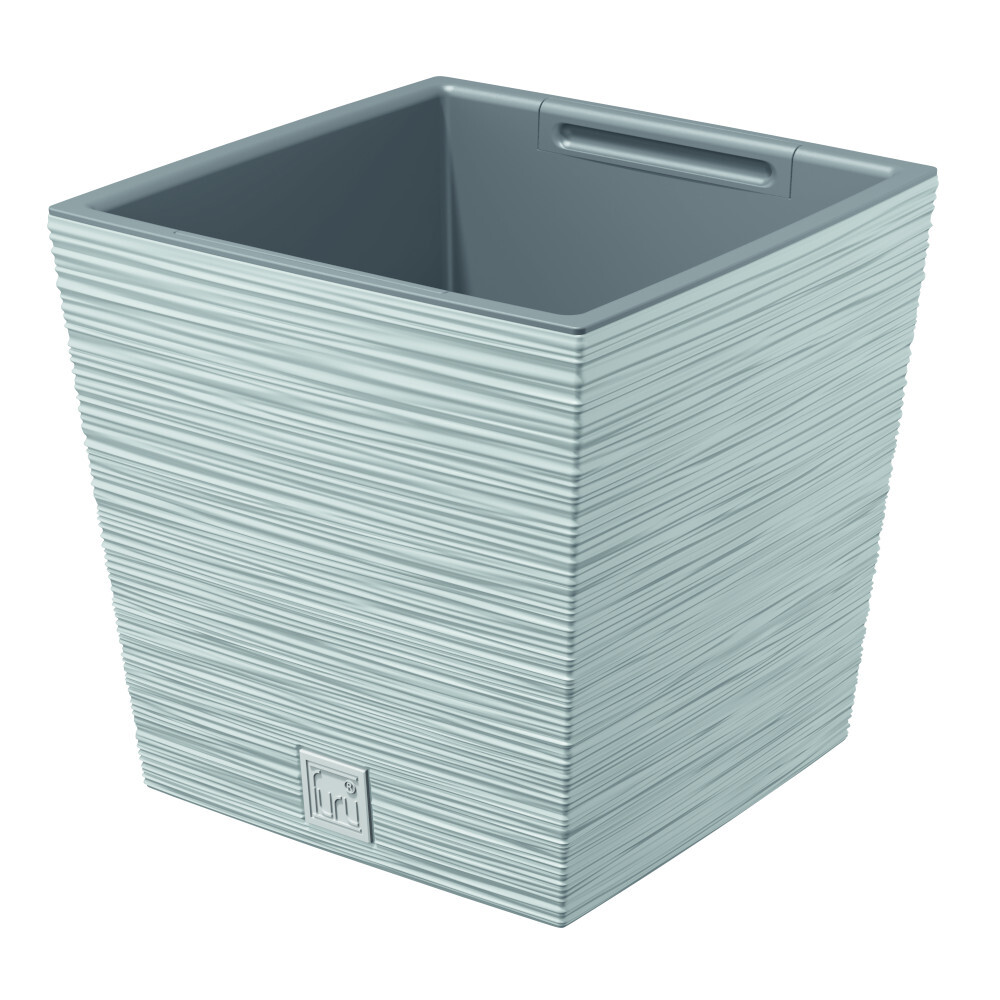 Pflanztopf Furu Square Low 240x240x235mm grau