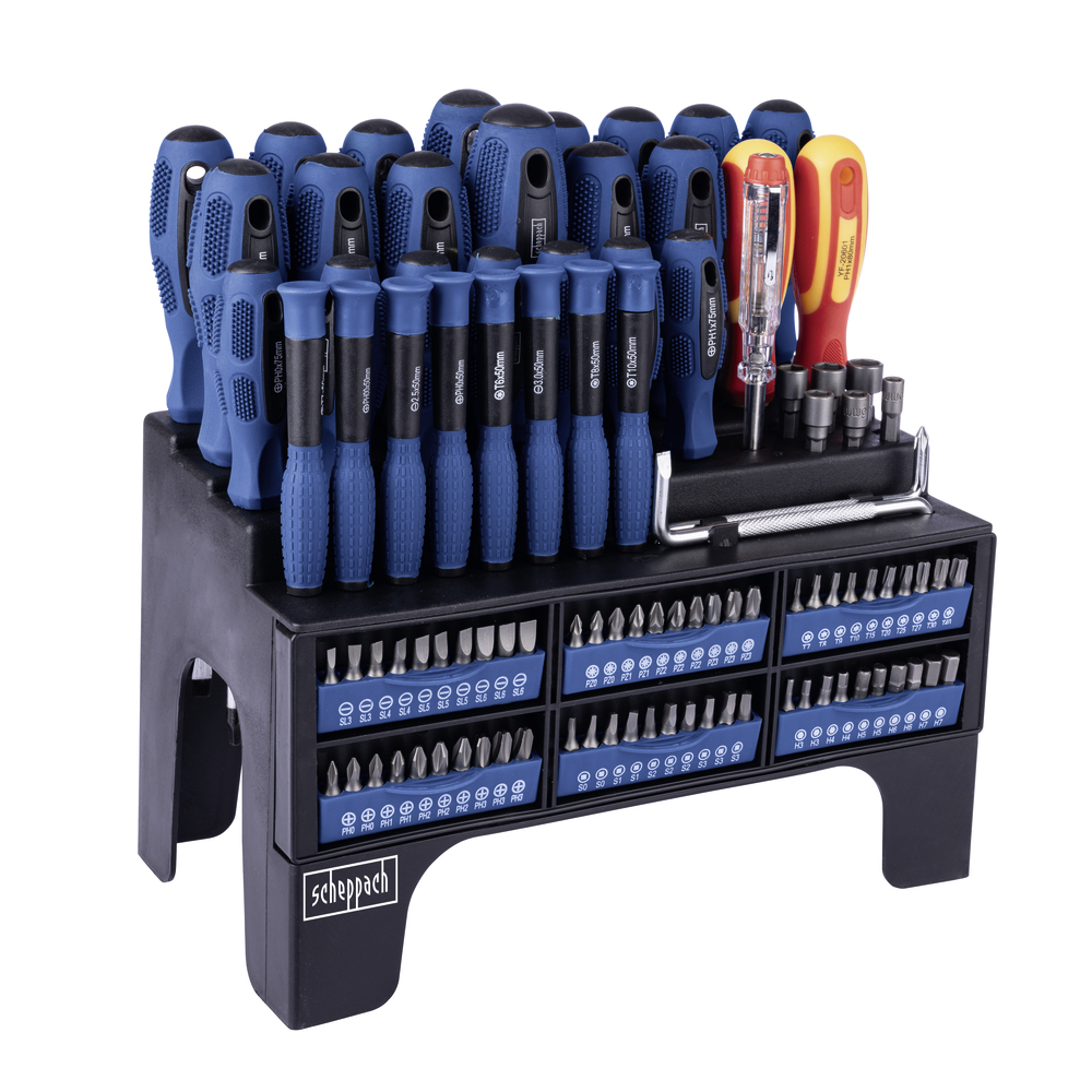 scheppach Schraubendreher-Set 100-teilig&nbsp;VDE image number 0