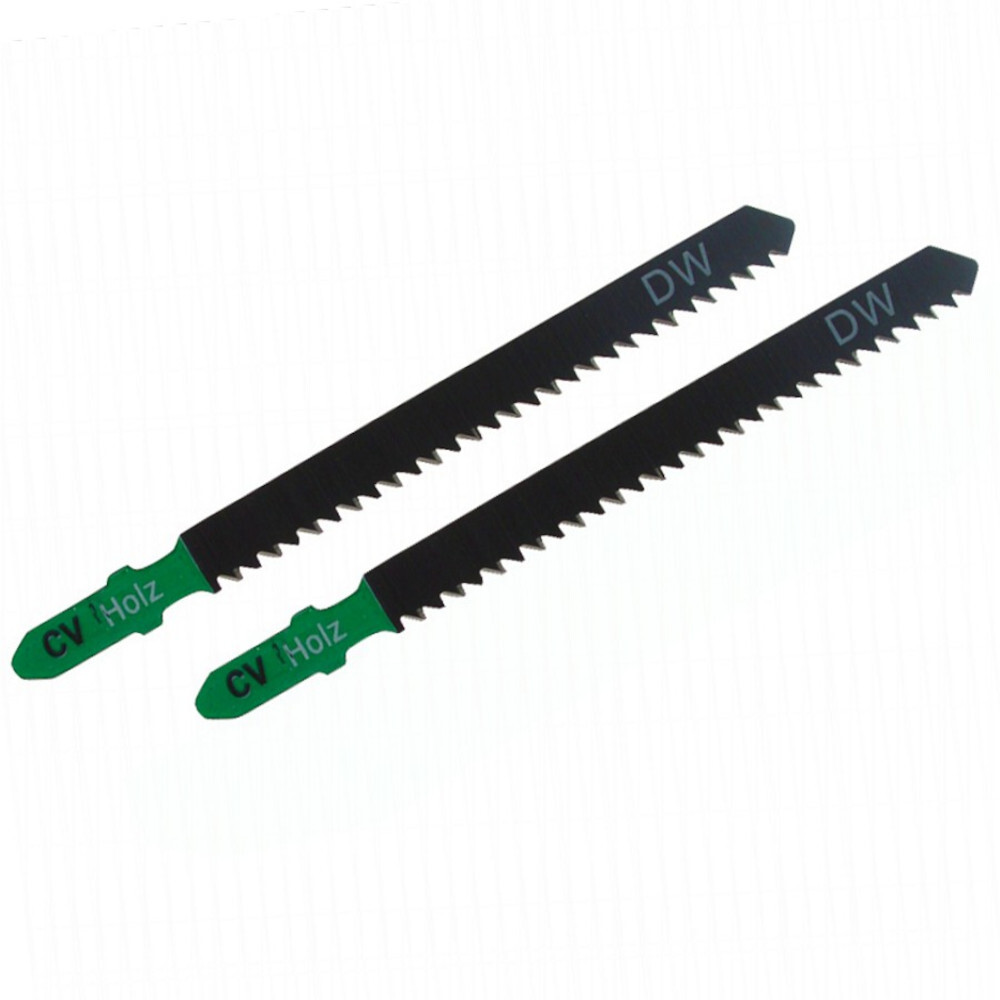 Stichsägeblätter 100 mm HCS Grobschnitt 2 Stück mit T-Schaft