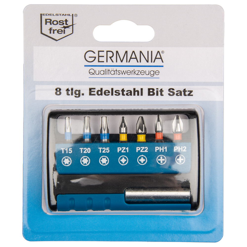 GERMANIA® Bit-Satz 7-teilig mit Bithalter image number 1