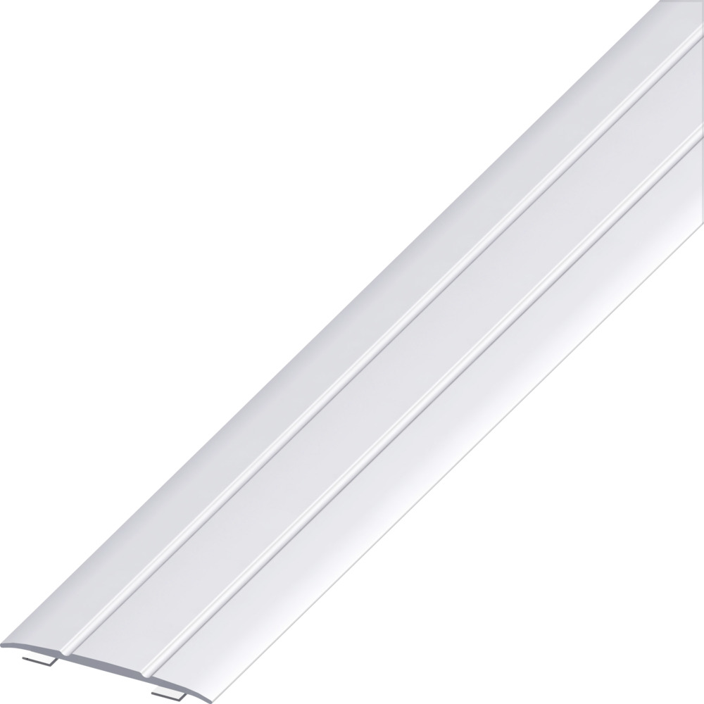 &Uuml;bergangsprofil Aluminium eloxiert 1000 x 37 x 2,5 mm silberfarben selbstklebend