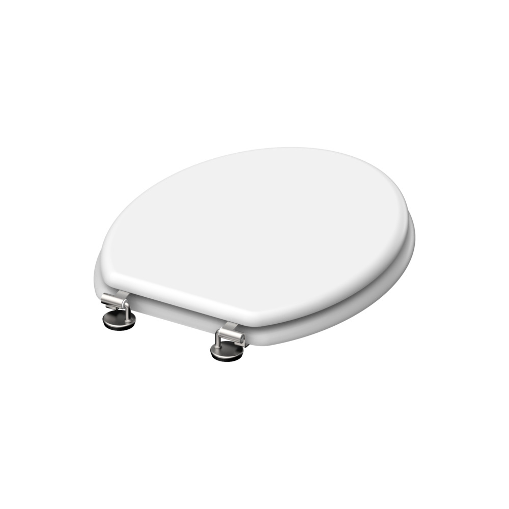 WC Sitz MDF in weiß image number 1