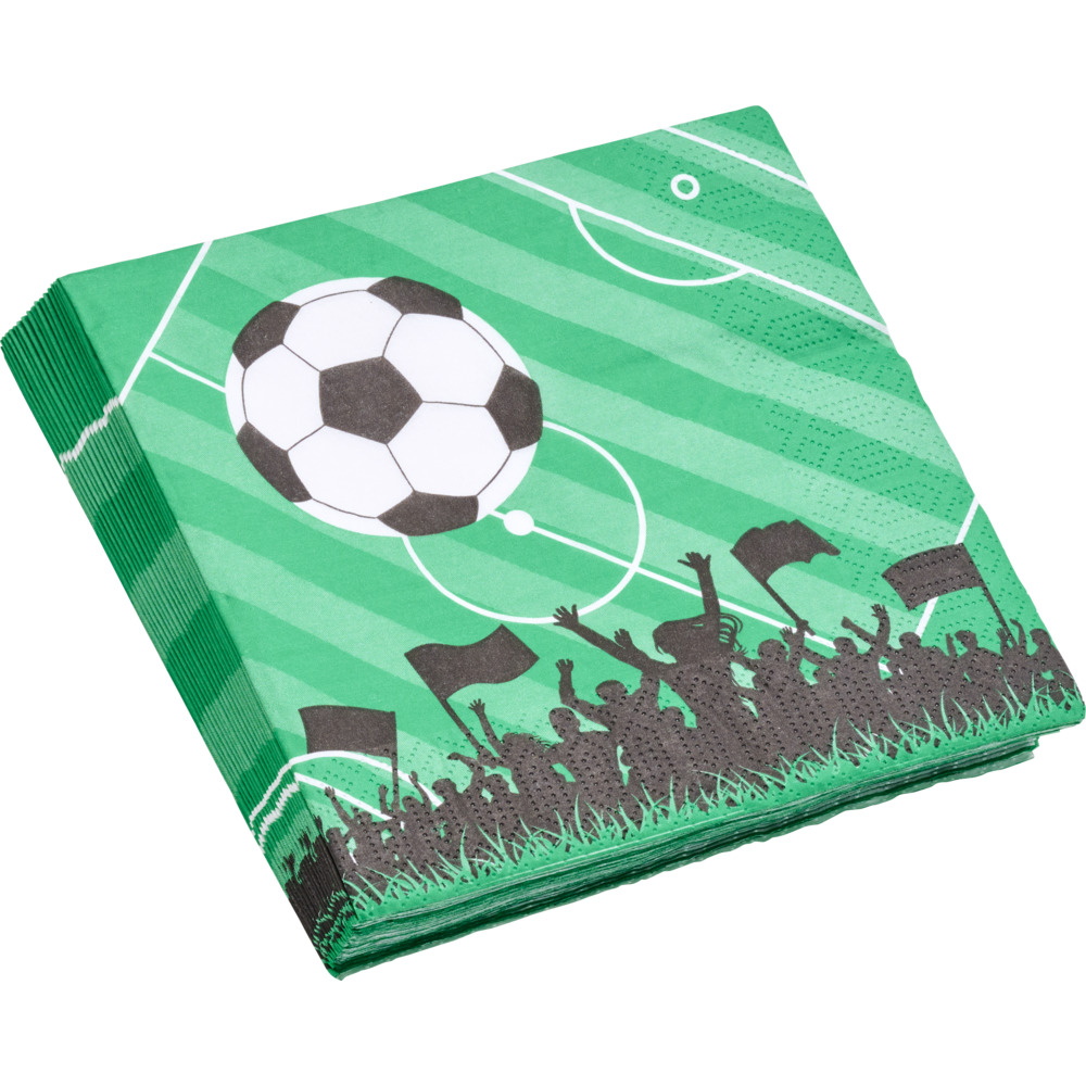 Servietten Motiv Fu&szlig;ball 20er Pack image number 2