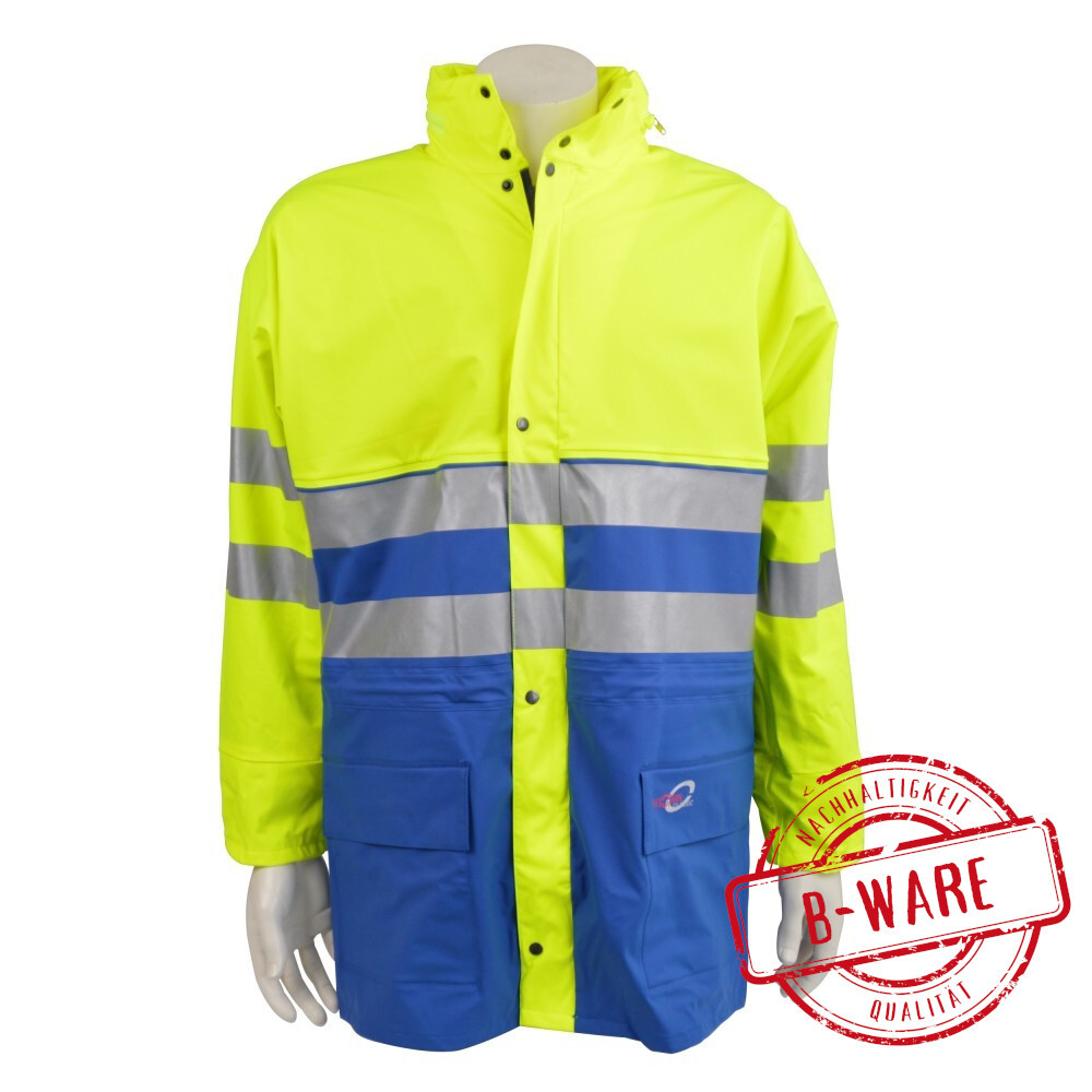 Warnschutz Regenjacke Größe S - B-Ware