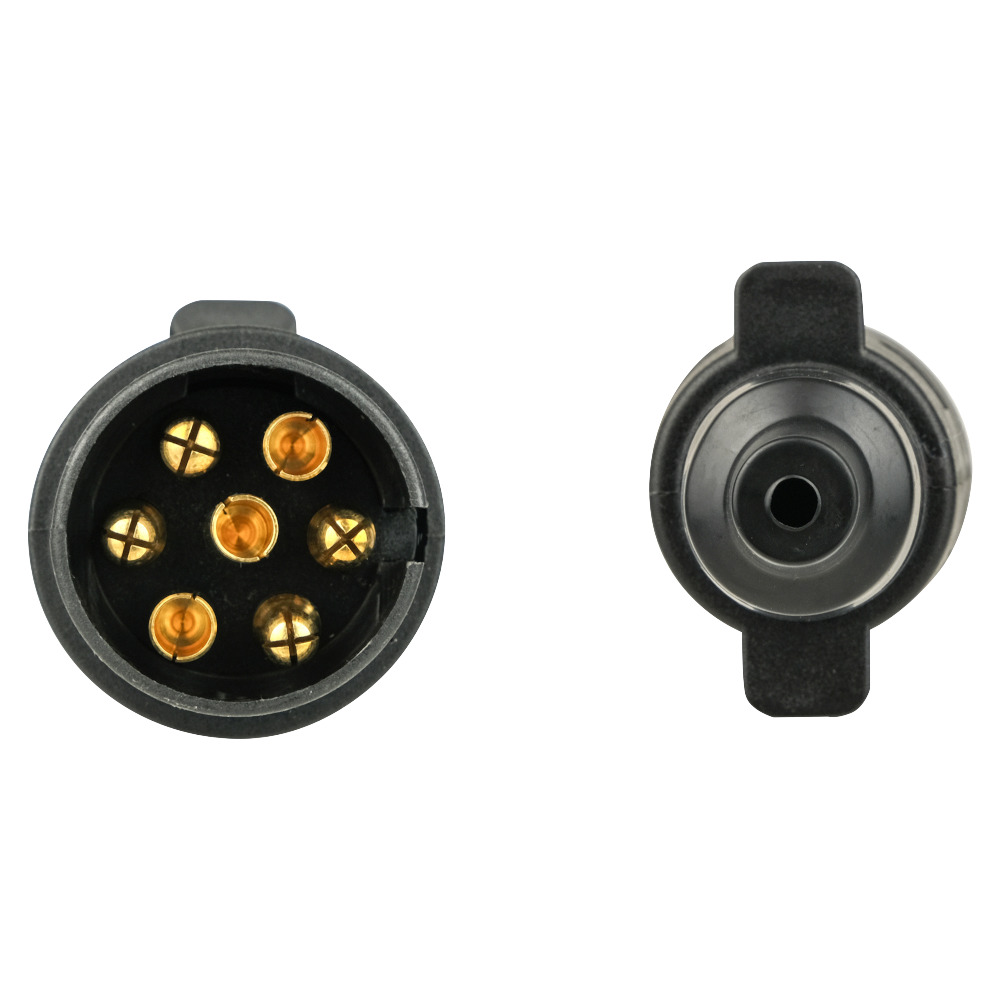 TFA Stecker 7-polig aus Kunststoff mit 12 V