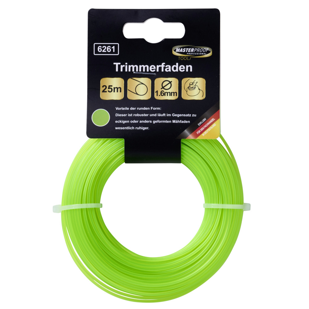 Trimmerfaden 1,6 mm 25 m, gr&uuml;n image number 0