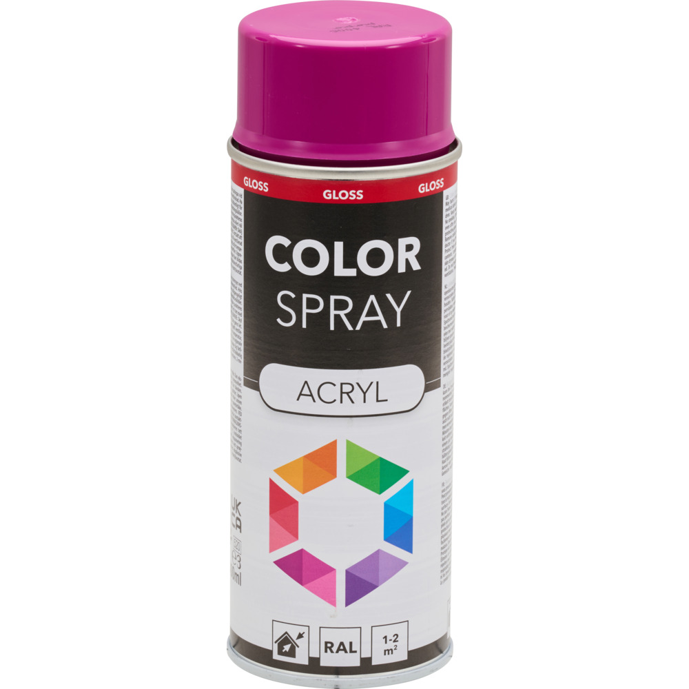 Lackspray glänzend 400 ml Acryl verkehrspurpur RAL 4006 image number 1