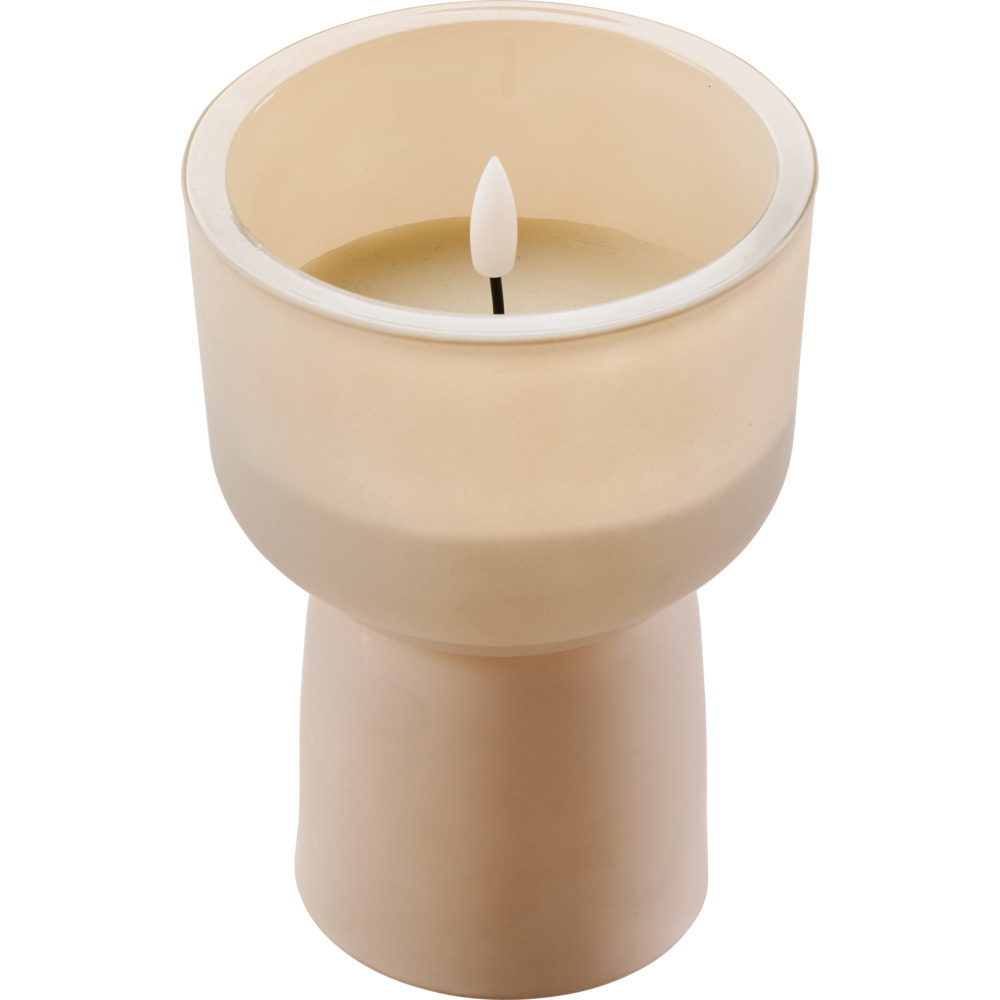 LED-Kerze gro&szlig; aus Glas &Oslash; 10cm, sortiert image number 6