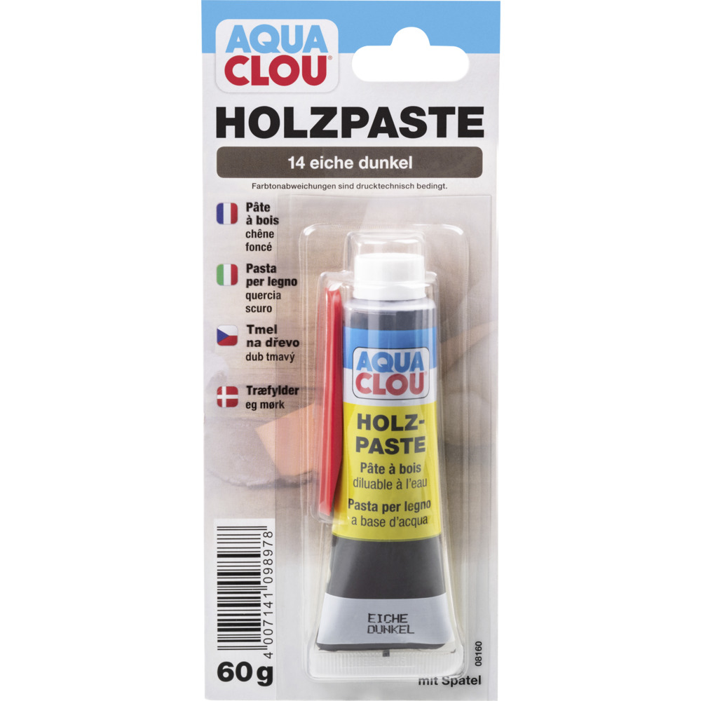 CLOU Holzpaste Holzreparaturmasse Nr.14 eiche dunkel