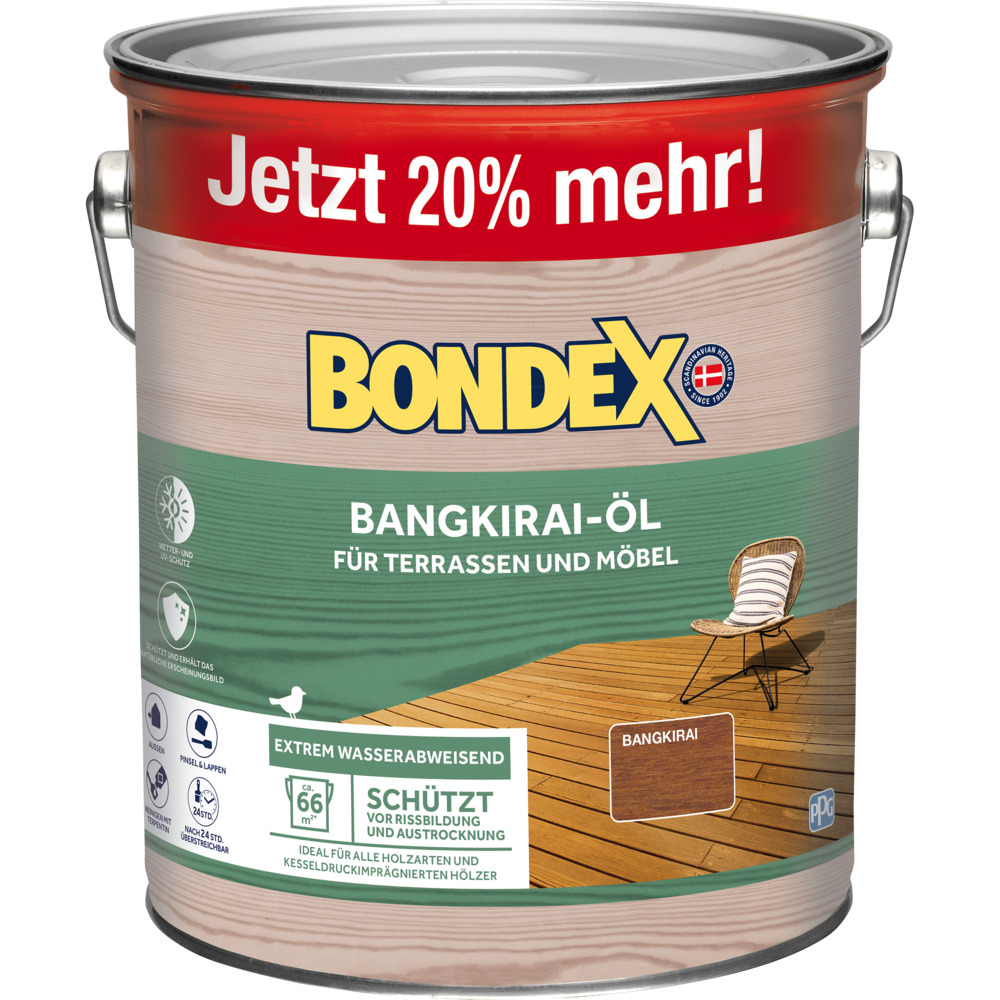 BONDEX Bangkirai-Öl 3 Liter image number 0