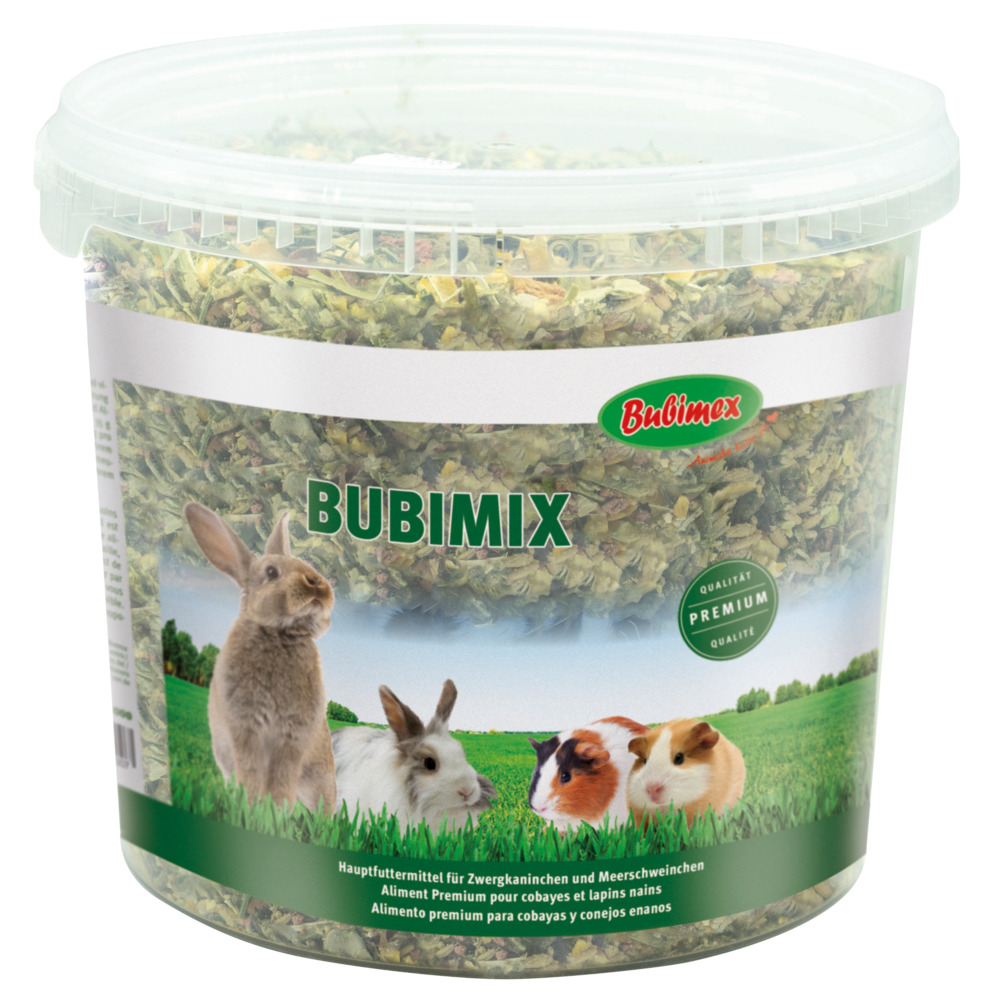 Bubimex Zwergkaninchen-und Meerschweinchenfutter 3 kg image number 0