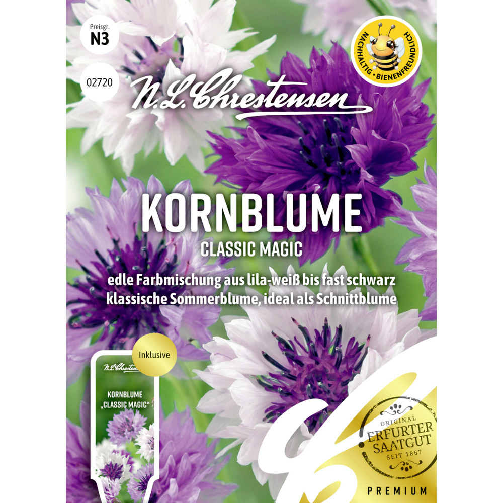 Saatgut Kornblume Classic Magic image number 0