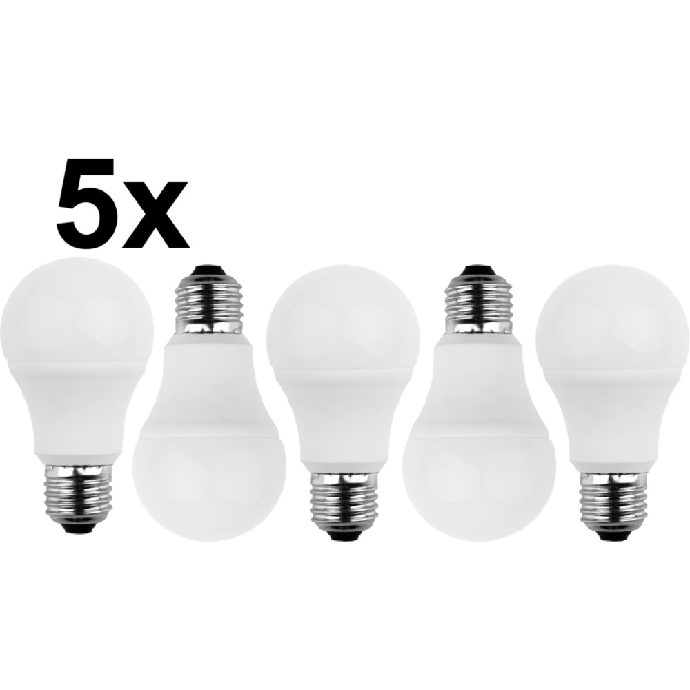 LED-Birnenlampe 8 W 810lm, 5er Pack image number 0