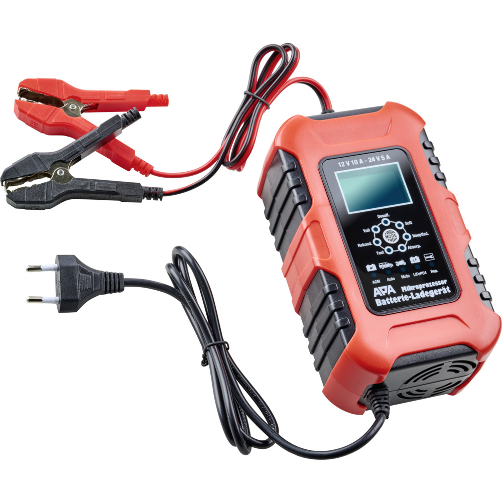 APA Batterieladegerät 7-stufig 12/24V 10A image number 0