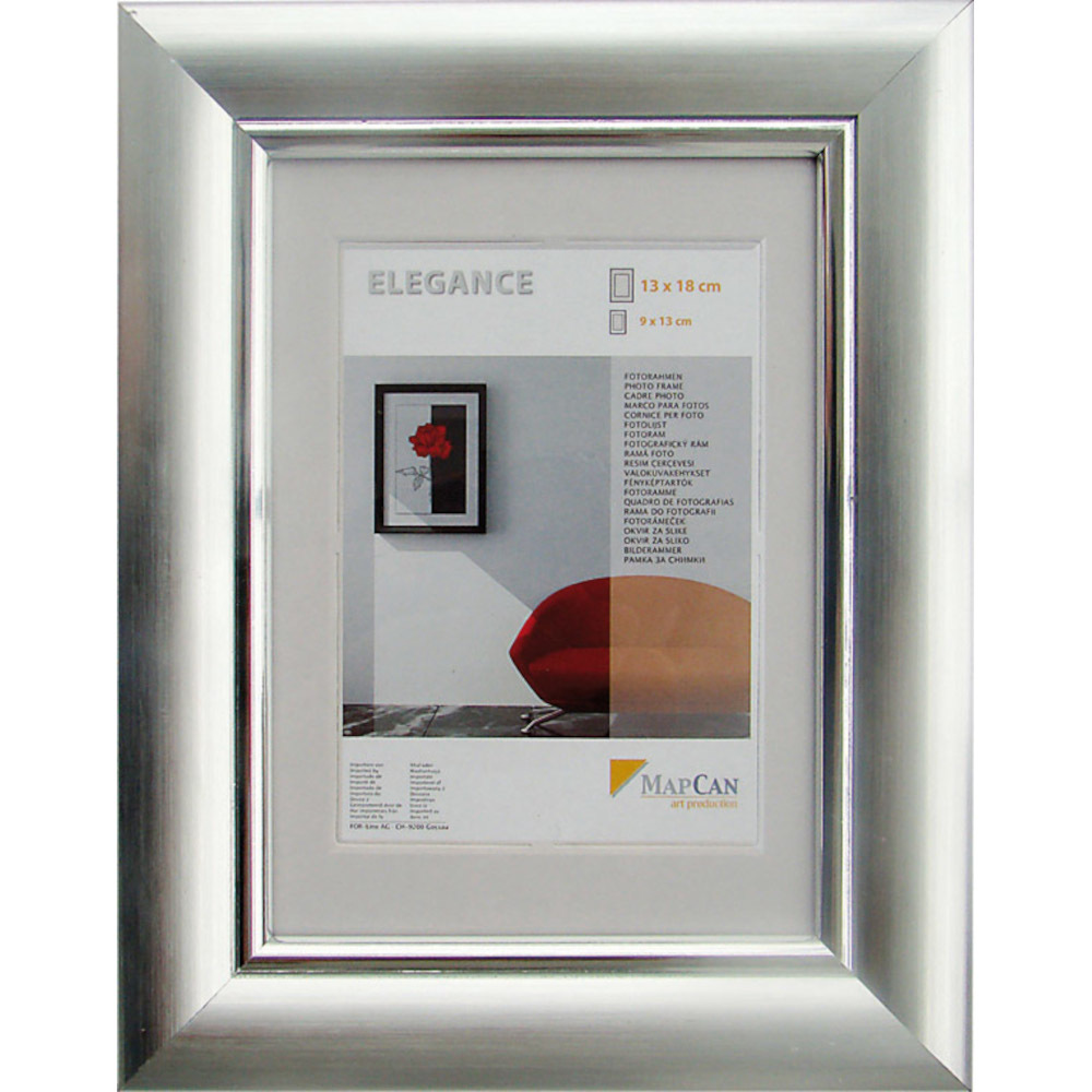 The Wall Fotorahmen Elegance 13 x 18 cm in Silber image number 0