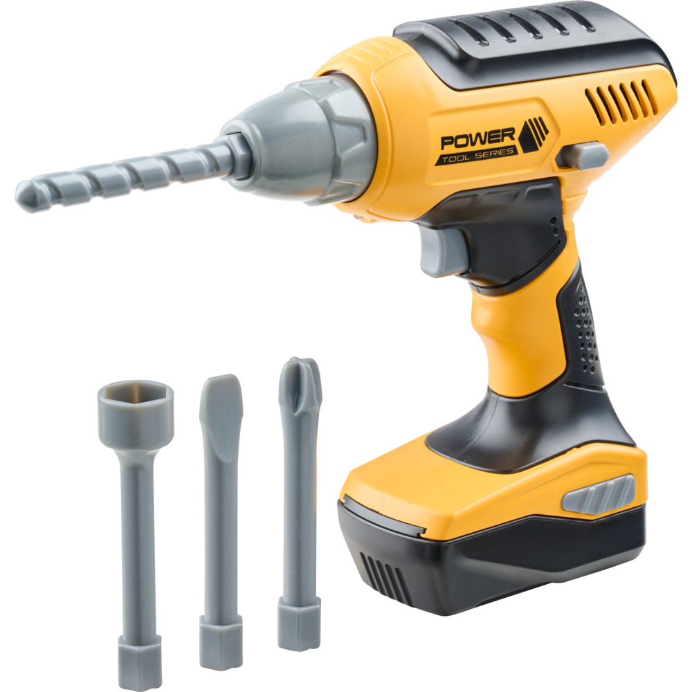 Kinder-Akkuschrauber mit 4 Aufsätzen